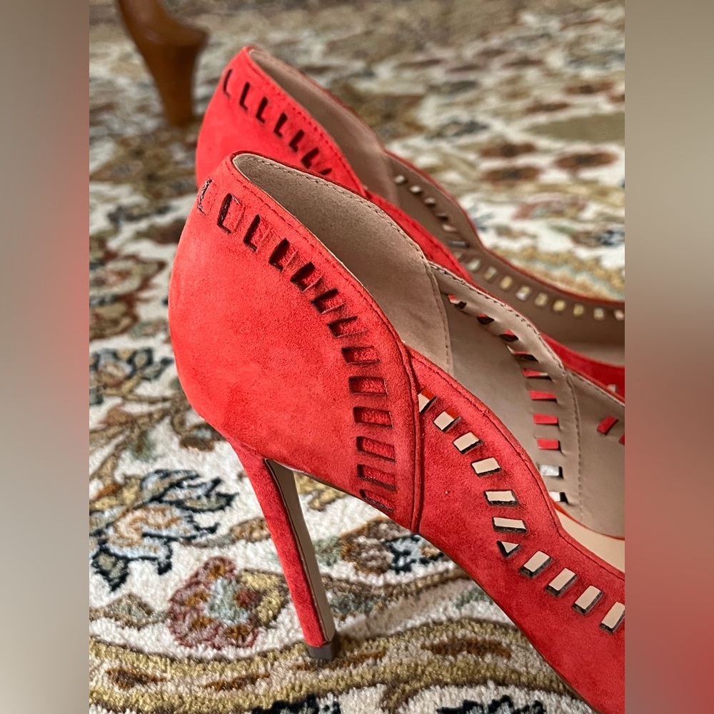 Le Château Coral Classic Heel – 100% Suede Leather - Picture 7 of 11
